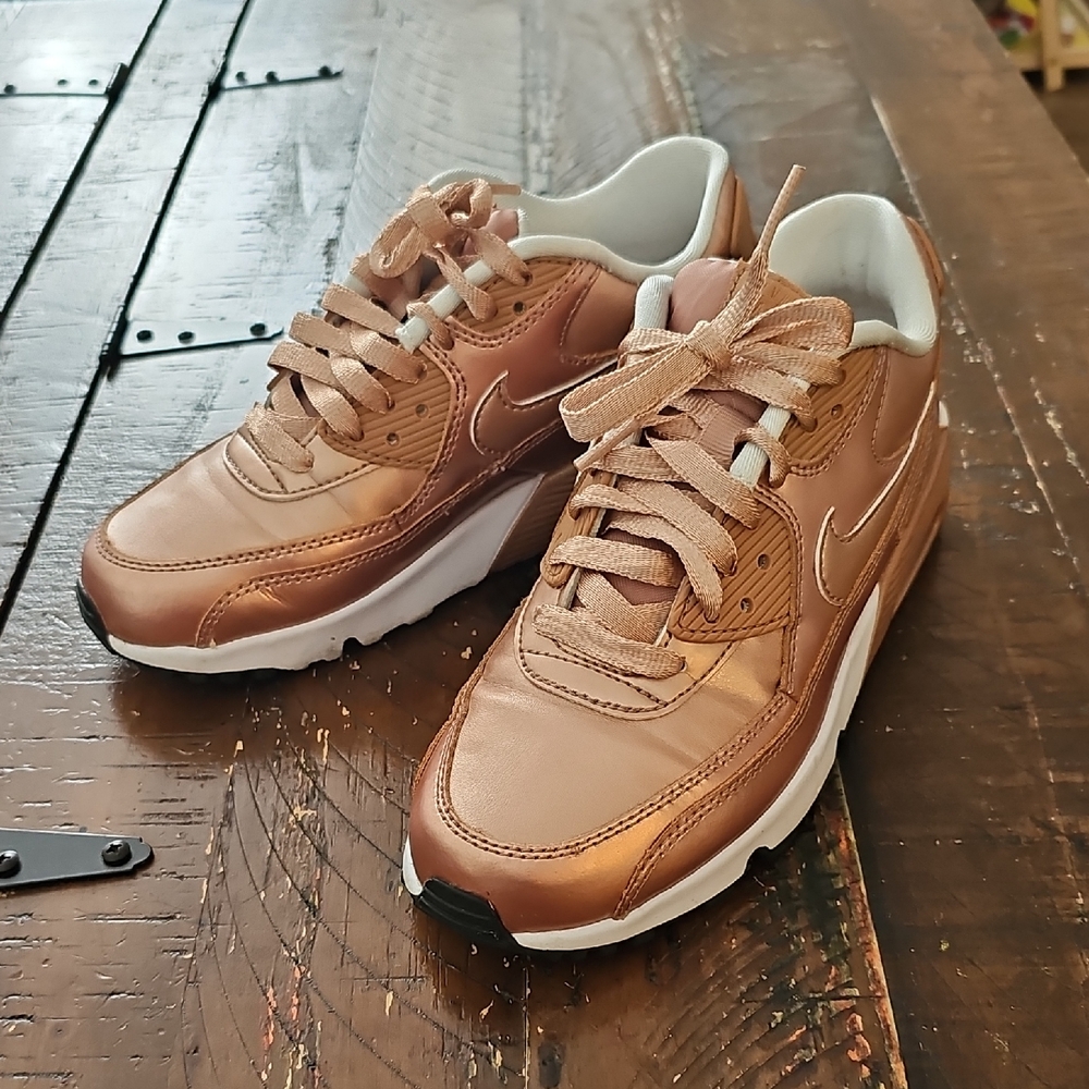Nike Airmax 90 SE LTR Rose Gold Sneakers